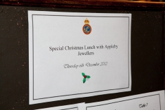 Special Christmas Lunch with Appleby Jewellers - 6 December 2012