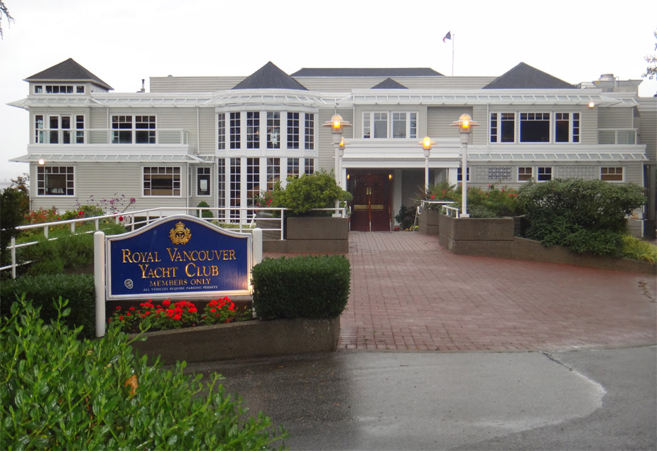 royal vancouver yacht club reciprocal clubs